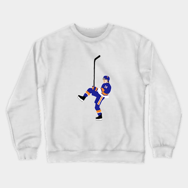 Mat Barzal - New York Islanders Crewneck Sweatshirt by ny_islanders_fans